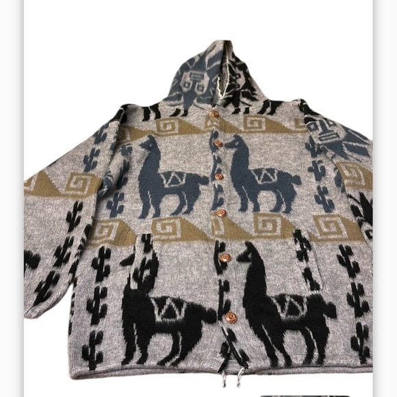 TEJIDOS⭐️ CONFECCIONESde Artesanias wool hooded jacket